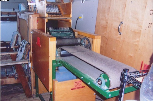 COTTAGE FIBER MILL consisting of: